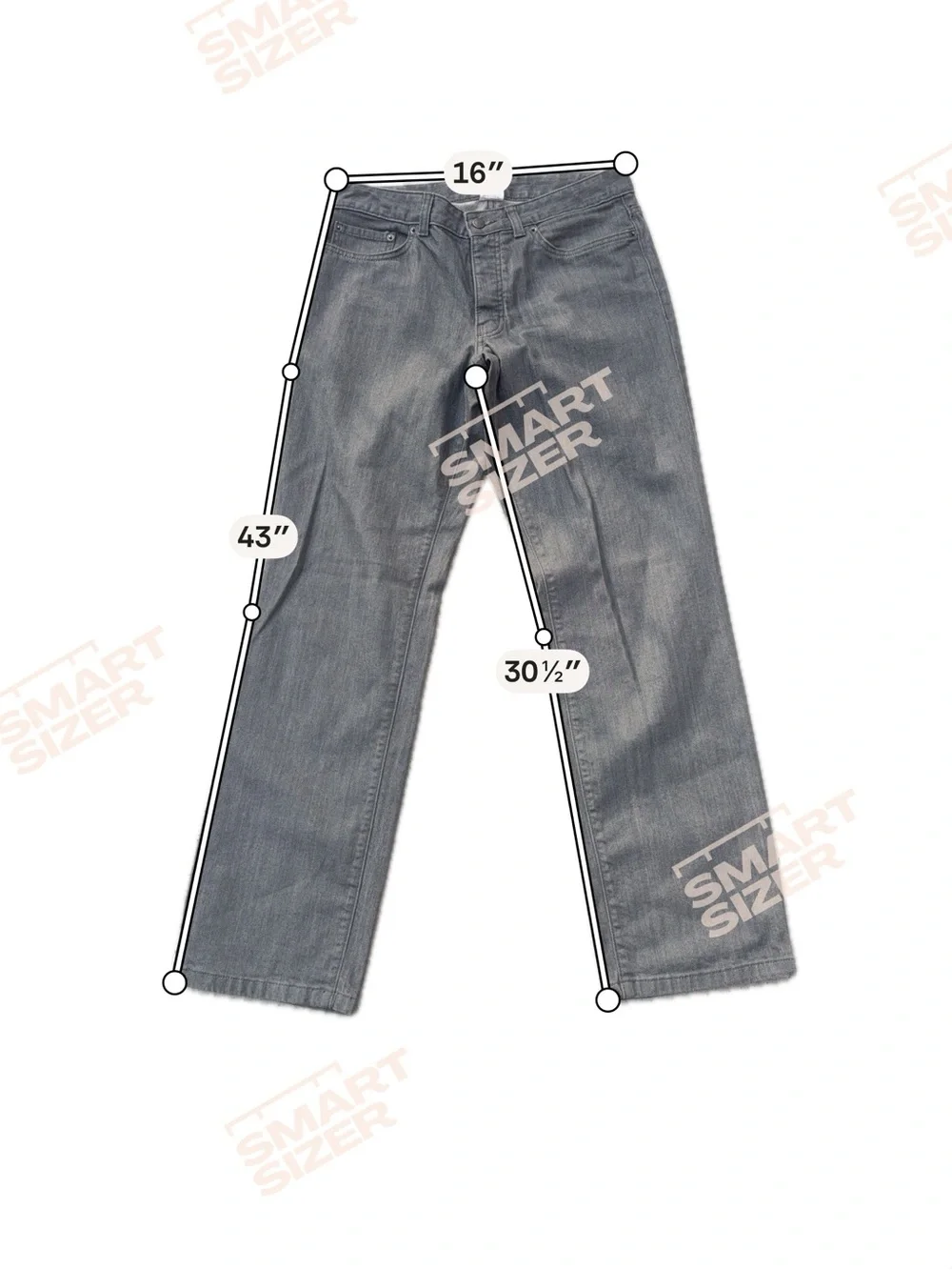 Patagonia Iron Clad Gray Organic Cotton Denim Jeans Men Size 32